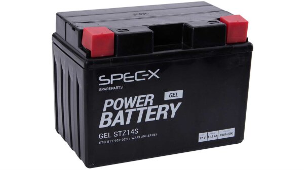 Batterie "YTZ14S-BS" ETN: 511 902 023 SPEC-X, GEL, v