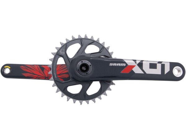 SRAM Kettenradgarnitur "X01 Eagle" 1-fach, DUB, ohne Innenla