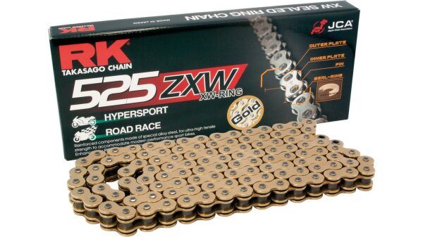 RK Kette "GB525ZXW" 5/8 x 5/16, XW Ring Premium-Ke 98 Glieder, Ho