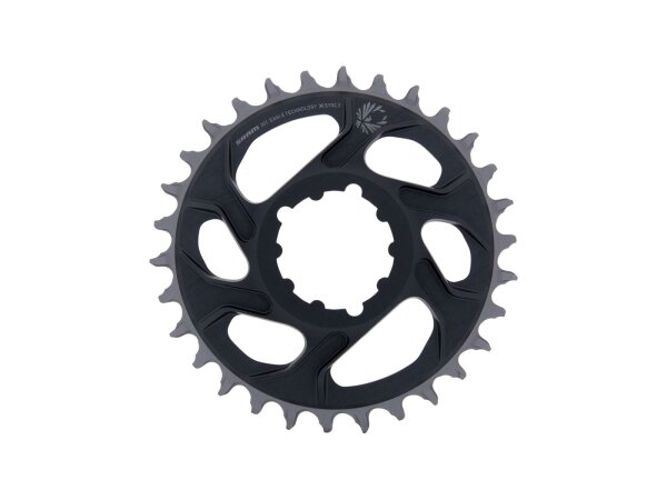 kettenblatt sram x-sync 2 eagle dm 30z,grau,alu,6mm offset,11.6218.047.001