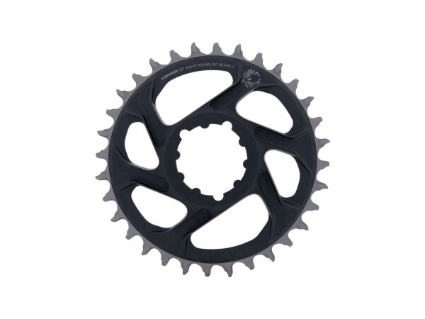 kettenblatt sram x-sync 2 eagle dm 32z,grau,alu,6mm offset,11.6218.047.002