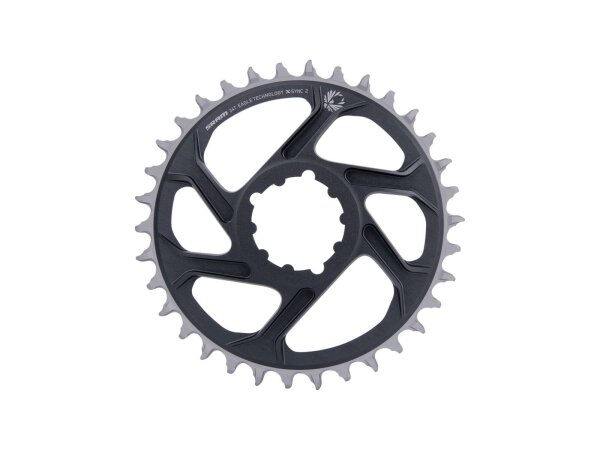 kettenblatt sram x-sync 2 eagle dm 34z,grau,alu,6mm offset,11.6218.047.003