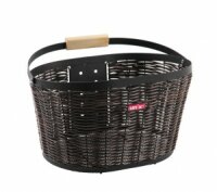 vorderradkorb un`x  brando 38x27x22cm, schwarz/braun,...