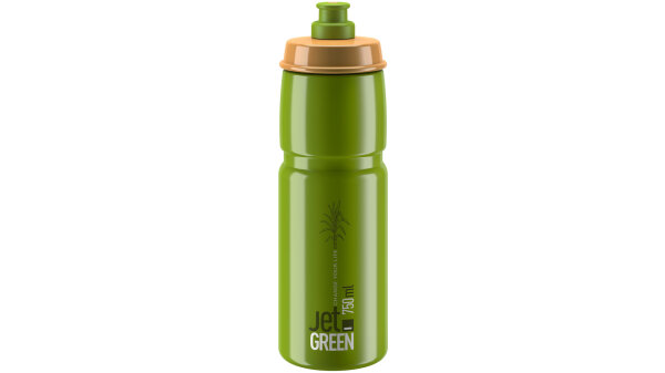 trinkflasche elite jet green 750ml, grün/oliv