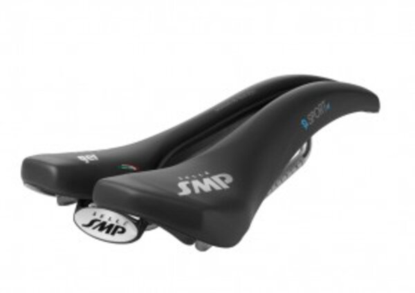 sattel selle smp e-sport medium gel schwarz, unisex, 273x140mm, 360g