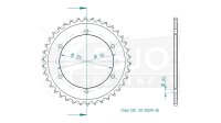 ESJOT Kettenrad "35029" 530, Stahl 38 Zähne