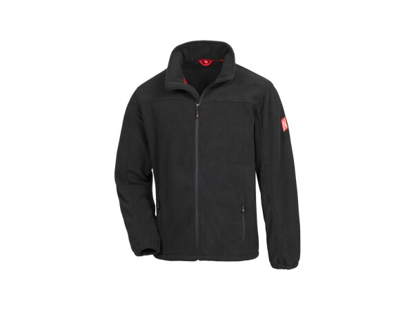 7044 Motion Tex Plus Fleecejacke schwarz, Gr. M