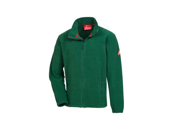 7044 Motion Tex Plus Fleecejacke grün, Gr. M