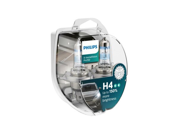 PHILIPS Hauptlampe "X-tremeVision Pro 15 2 Stück in Kunststoffbox