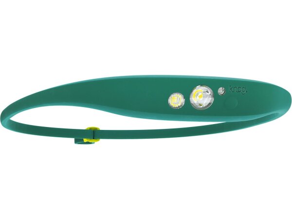 KNOG Stirnleuchte "Quokka" Verstellbar ( teal / lime