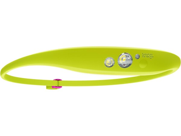 KNOG Stirnleuchte "Quokka" Verstellbar (47-64 cm U cool lime / gr