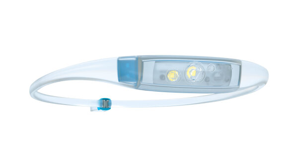 KNOG Stirnleuchte "Quokka Run" Verstellb transparent / blue