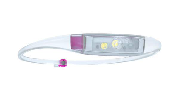 KNOG Stirnleuchte "Quokka Run" Verstellb transparent / grape