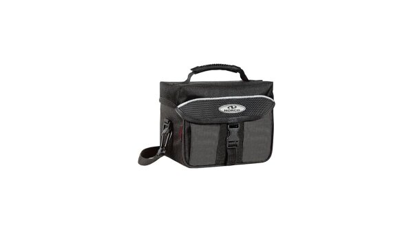 NORCO Lenkertasche "Ottawa" Volumen: 3,5 schwarz / silber, ohne KLICKfix-Halter