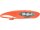 KNOG LED-Stirnleuchte "Bilby" Verstellbar (47-64 c fluro orange