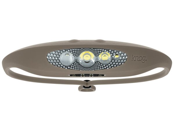 KNOG LED-Stirnleuchte "Bilby" Verstellba putty grey