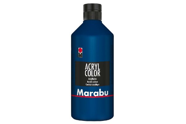 MARABU Acryl Color 500ml 053 Dunkelblau