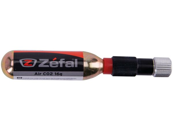 regulierungsadapter zefal ez control mit patrone 16g, mit gewinde