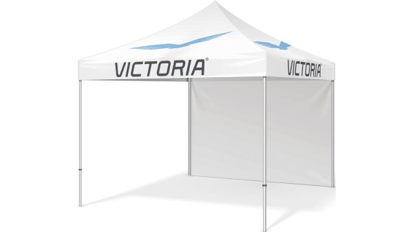 VICTORIA Zelt Mit Dach, 3 x 3 m, Alumini Zeltgestell mit Zeltdach