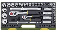 PROXXON Steckschlüsselsatz, 1/4" + 1/2",...