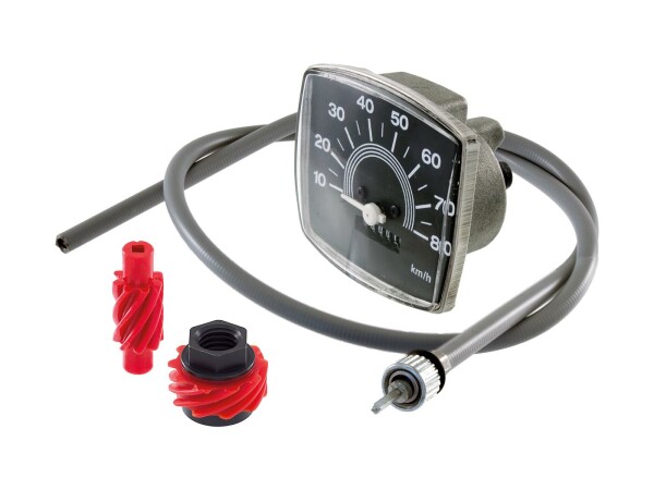 RMS Tachometer Inklusive Tachowelle, Tachoritzel u 80 km/h