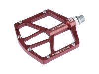 BRAVE Plattform-Pedal "Superthin" Mod. 1 rot