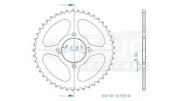 AFAM Kettenrad "11111" 428, Aluminium 50...