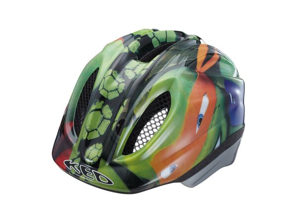 BIKE FASHION Kinderhelm "Turtles" Raster-Steckvers XS, 44-49 cm