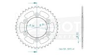 ESJOT Kettenrad "32072" 520, Stahl, schw 46...