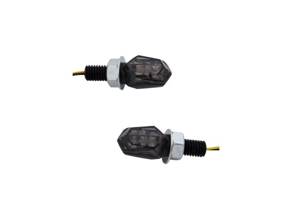 SPEC-X LED-Blinker "E-Short3" SB-verpack schwarz, kurzarm