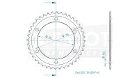 ESJOT Kettenrad "32047" 520, Stahl, schw 40...