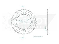 ESJOT Kettenrad "32050" 520, Stahl, schw 46...