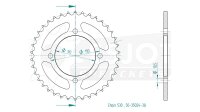 ESJOT Kettenrad "35024" 530, Stahl, schw 38...