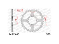 AFAM Kettenrad "14313" 520, Stahl, schwa 43...