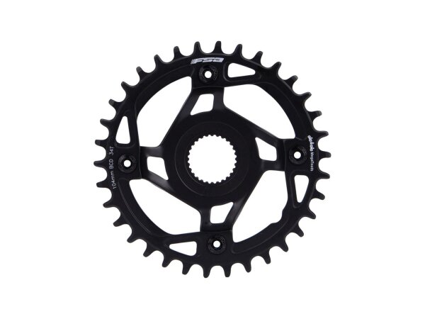 FSA Spider Passend für Bosch Gen.4, schw Stahl, für 34 Zähne, Boost, ohne KS, 53 mm Kettenlinie