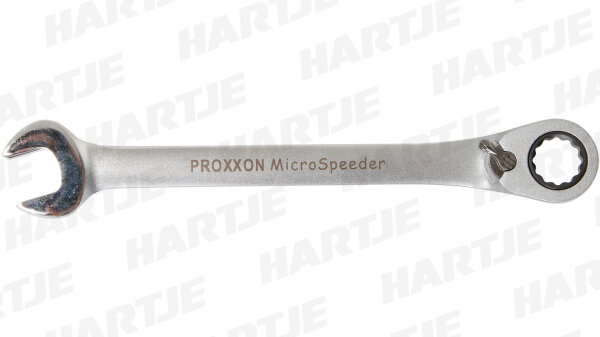 PROXXON Ratschenschlüssel "MicroSpeeder", Ringmaul, ringseit