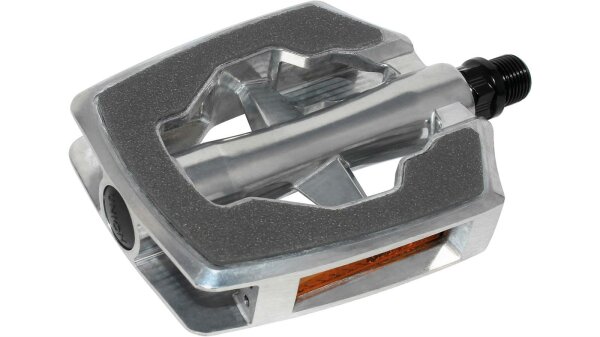 UNION Pedal "SP-890 SBL" SB-verpackt, Ac silber / grau