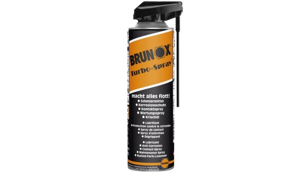 BRUNOX Multiöl "Turbo-Spray" Kriechöl, Rostlöser,  500 ml Spraydo