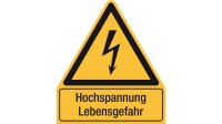 MARAHRENS Warnschild "Hochspannung...