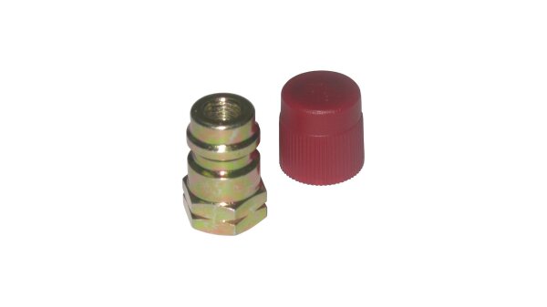 CGS Adapter, , für Schnellkupplungen, 1/4", SAE-134A, (Hochd