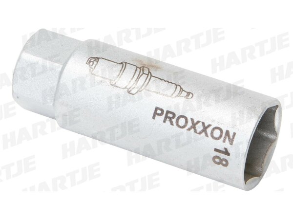 PROXXON Zündkerzen-Steckschlüsseleinsatz 3/8", Chr 18 mm (64 mm l