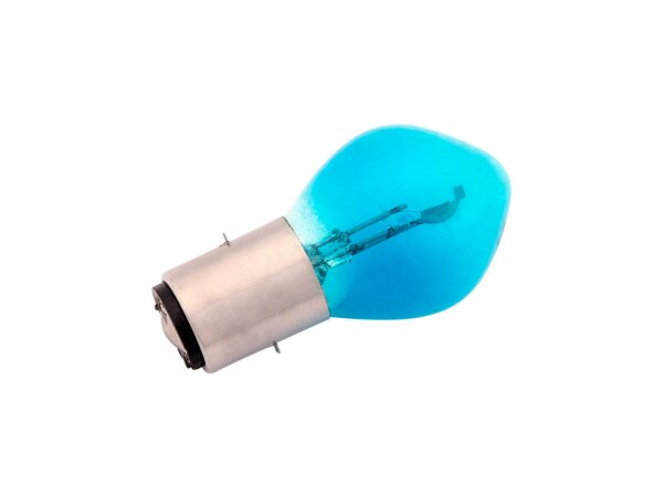 Scheinwerferlampe Sockel BA20d SPAHN, 12 V 35/35 W, blau Im Geltungsbereich der StVZO nicht zugelassen, nur für den Export bestimmt!