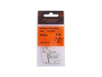 Torpedosicherung 6 x 25 mm 8 A, weiß, DRESSELHAUS Abgabe nur in Packung mit 8 Stück, Preis per Packung