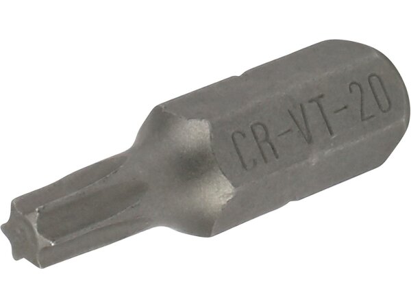 CONDOR Bit, Torx, 1/4", Außensechskant Antrieb, Länge: 25mm,