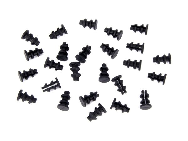 SRAM Blindstopfen Gummi, schwarz SB-verpackt, f