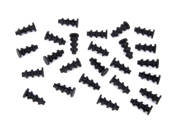 SRAM Blindstopfen Gummi, schwarz SB-verpackt, für Ø 6,0 - 6,3 mm, Packung zu 25 Stück