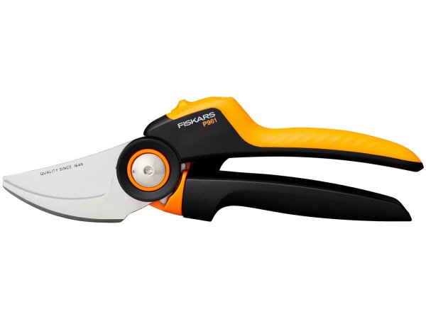 FISKARS Gartenschere "PowerGear X" Volls "P961" Bypass-Schere, für saubere Schnitte bei grünem, lebendem Bewuchs bis zu 26 mm Ø