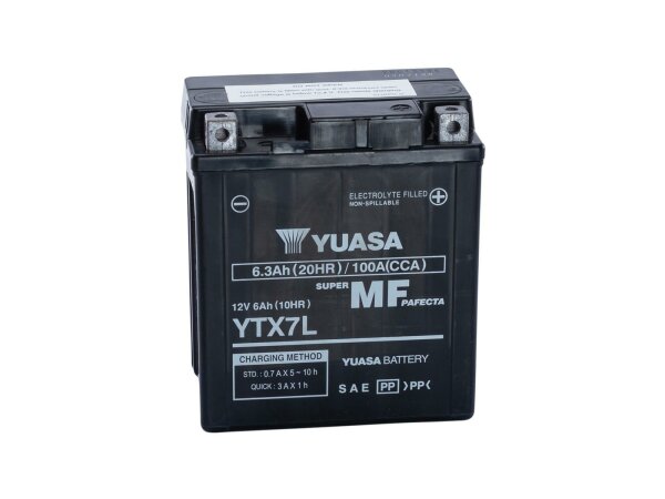 Batterie "YTX7L-BS" ETN: 506 014 005 Yuasa, MTF, wa