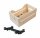 RACKTIME Holzbox "Woodpacker 2.0" Echtholz, Volume natur