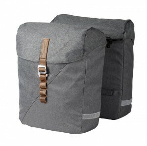 RACKTIME Doppeltasche "Heda 2.0" Volumen dust grey